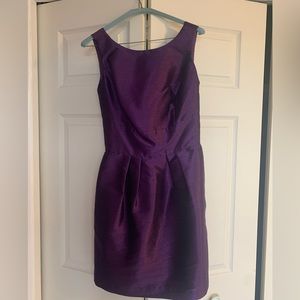 Alfred Sung Purple (magestic) bridesmaid dress
